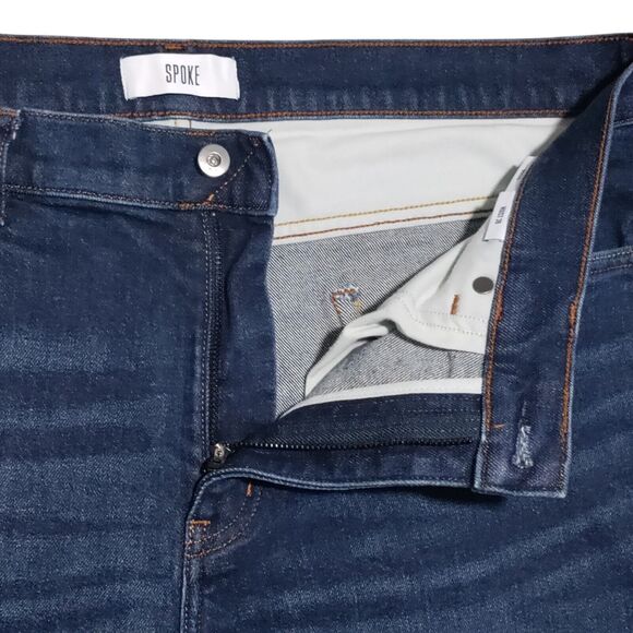 SPOKE Jeans Mens 38x29 Build B 12oz Original Classic Mid-Weight Stretch Denim - Picture 7 of 14